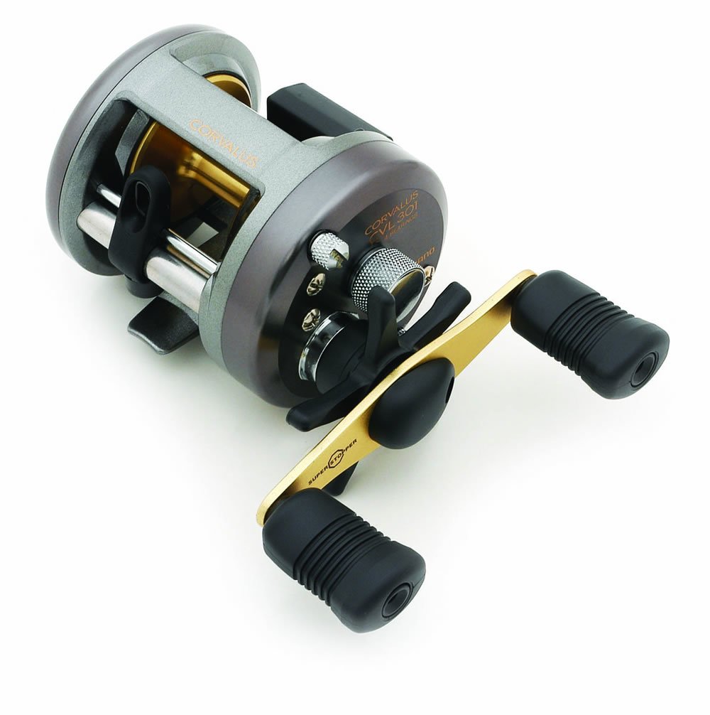 Round shop baitcast reels