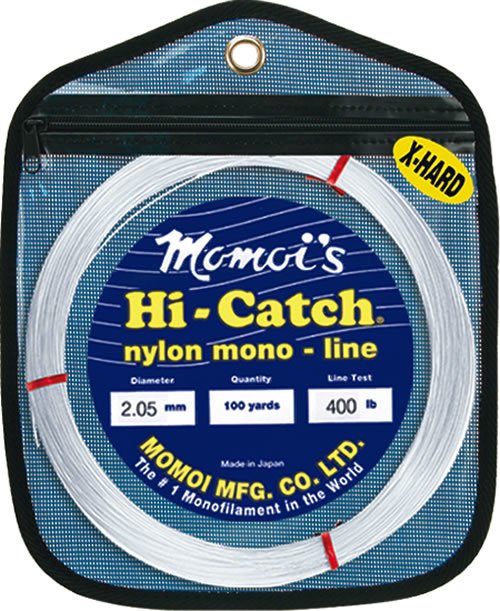 Momoi's Hi-Catch Diamond Nylon Monofilament Line 20lb. 10600yds. Yellow