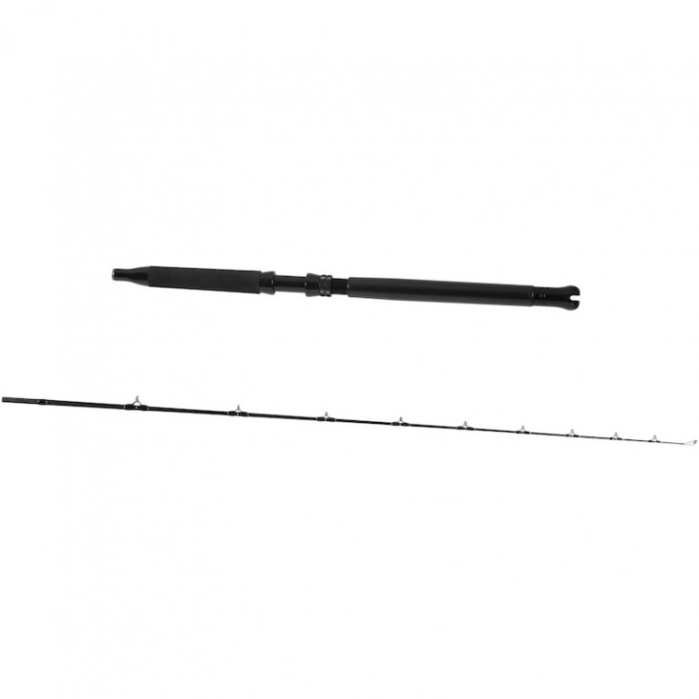  2 Pairs Black Fishing Pole Holder, 12.5” Horizontal