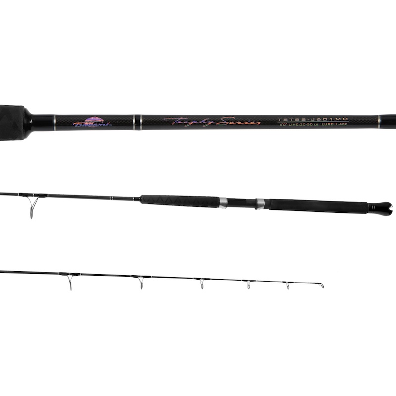 Tsunami Trophy Jigging Spinning Rods