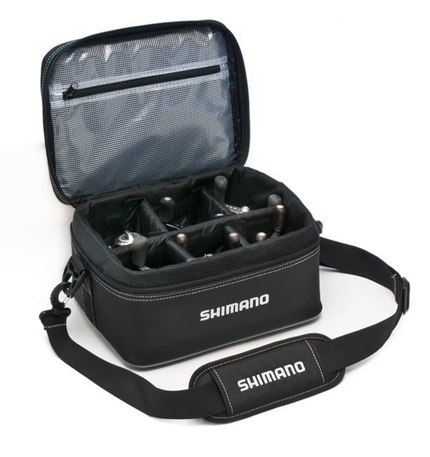 Shimano Black Fishing Tackle Boxes & Bags for sale
