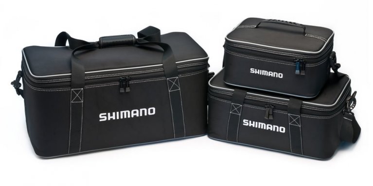 Сумка Shimano Reel Pouch Medium 19x28x13cm (для катушек) ц:черный ⚡  Качественный выбор