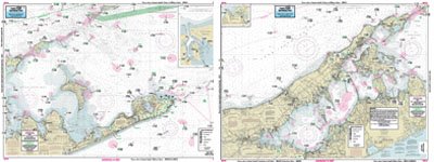 Captain Seagull's Montauk, Peconic and Orient Bays NY Inshore Nautical Chart