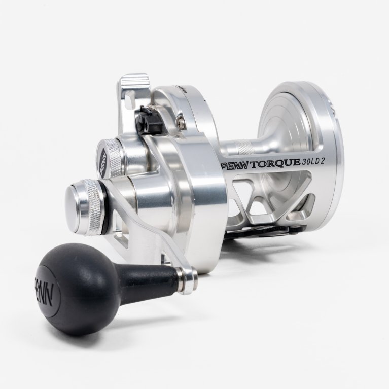 PENN Torque Lever Drag 2 Speed Conventional Fishing Reel 