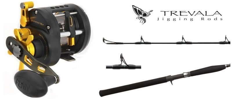 Penn Fathom FTH15LW Levelwind Reel Shimano Trevala