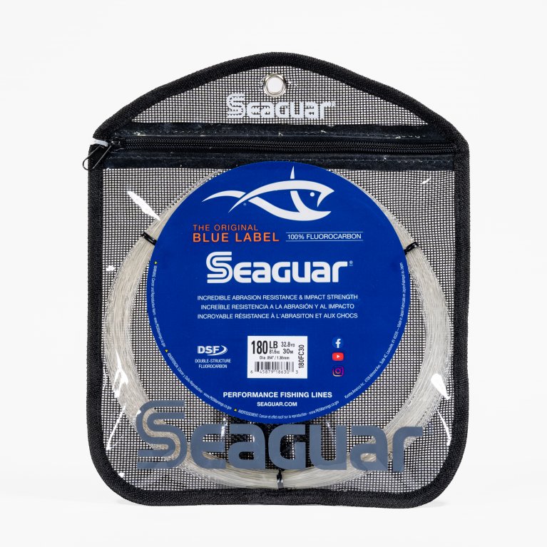 Seaguar Blue Label Fluorocarbon Leader Big Game 180lb, 180FC30