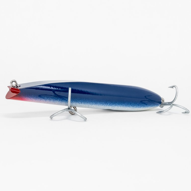 1 Gibbs Lures Danny Surface Swimmer BLUE 1 1/2 oz FREE SHIP WOODEN