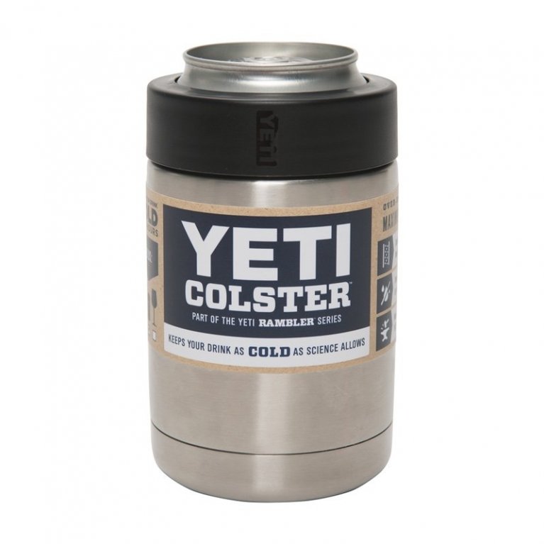 Yeti Rambler Colster 12 Oz. Silver Stainless Steel Insulated Drink Holder -  Dazey's Supply