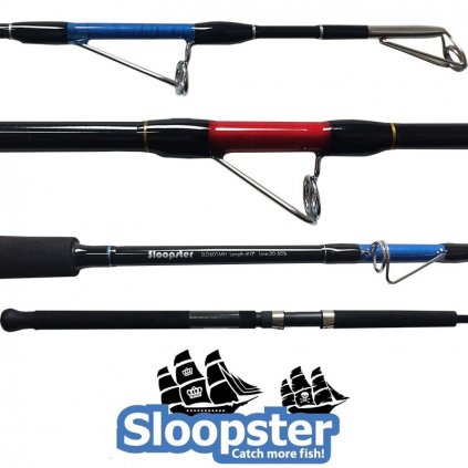 Sloopster Custom Charter Boat Rods