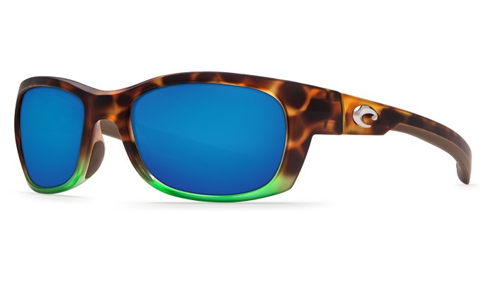 New Costa del Mar Trevally Polarized Sunglasses Matte Tortuga/Copper 580P 580 P 