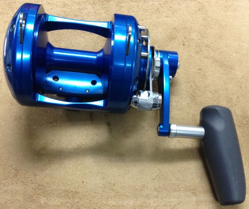 Avet EXW 50/2 2-Speed Lever Drag Reel / Sloopster F5 Standup