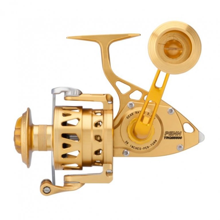 J&H Tackle Penn Torque II 5500 In Gold Loaded With 50, 49% OFF