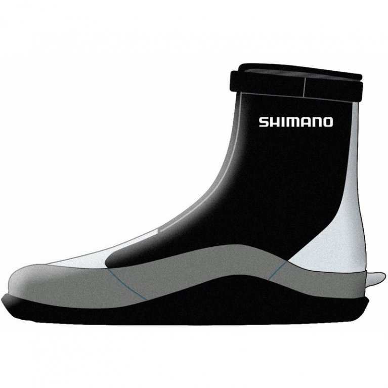 Shimano Fishing Flats Wading Boot - Black, 8 [SHMWB08BK] 