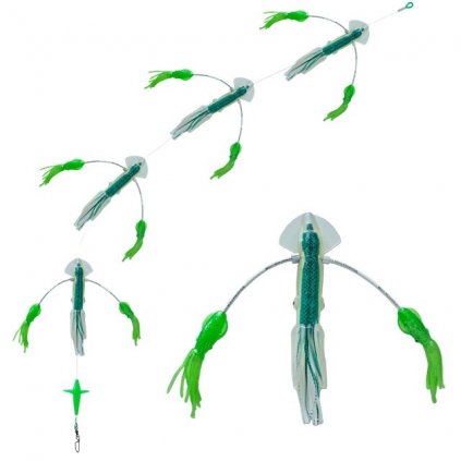 Squidnation Long Tail Flippy Floppy Daisy Chain