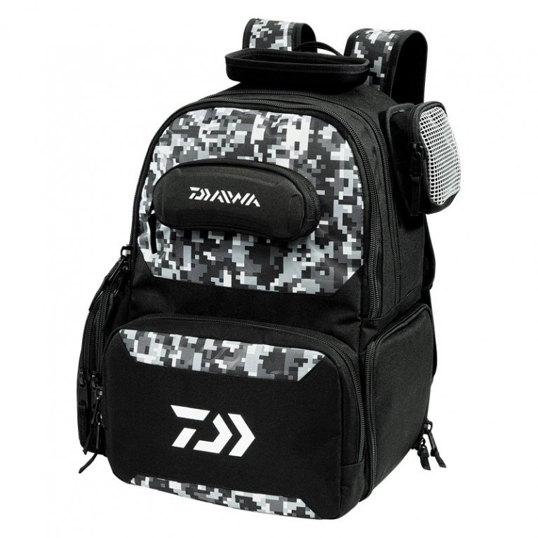 The Daiwa D-Vec Tactical Backpack provides comprehensive storage