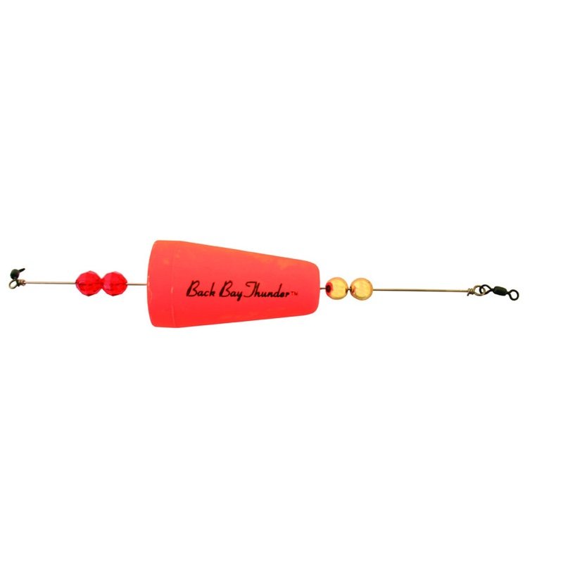 Orange Cajun Thunder Precision Tackle Weighted Fishing Popping Floats Corks 
