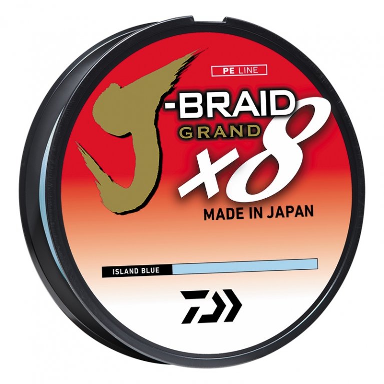 Daiwa J-Braid x8 Grand Braid - 300 Yard Spool – Salt Strong
