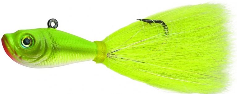 Spro Power Bucktail Jig Crazy Chartreuse / 3 oz