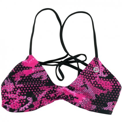 Pelagic Ambush Pink Lahaina Reversible Bikini Top