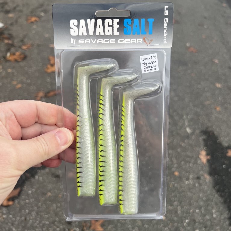 Savage Gear Sandeel - Mackerel - 8in
