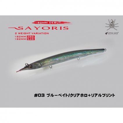 Little Jack SAYORIS 182mm Sinking Pencil Little Jack SAYORIS 182mm Sinking Pencil