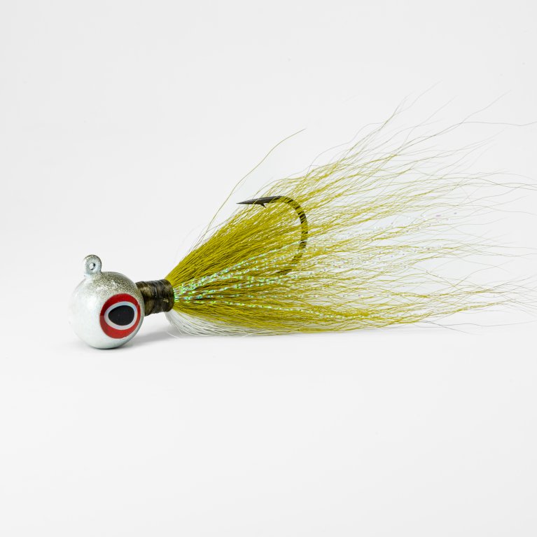 Bucktail jigs hand tied support Florida fishing/southern fishing