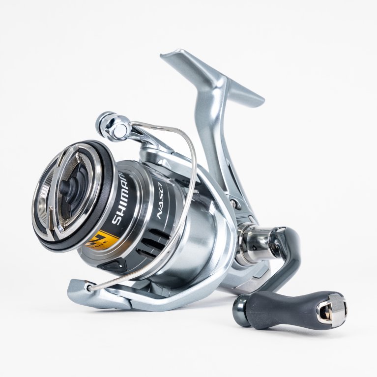 Shimano Nasci FC 500 Spinning Fishing Reel - SIlver (NAS500FC) for sale  online