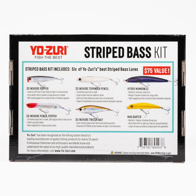 Yo-Zuri Striped Bass Kit
