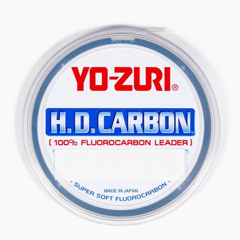 Yo-Zuri H.D. Carbon Fluorocarbon Leader Line Clear 40-Pound/30-Yard