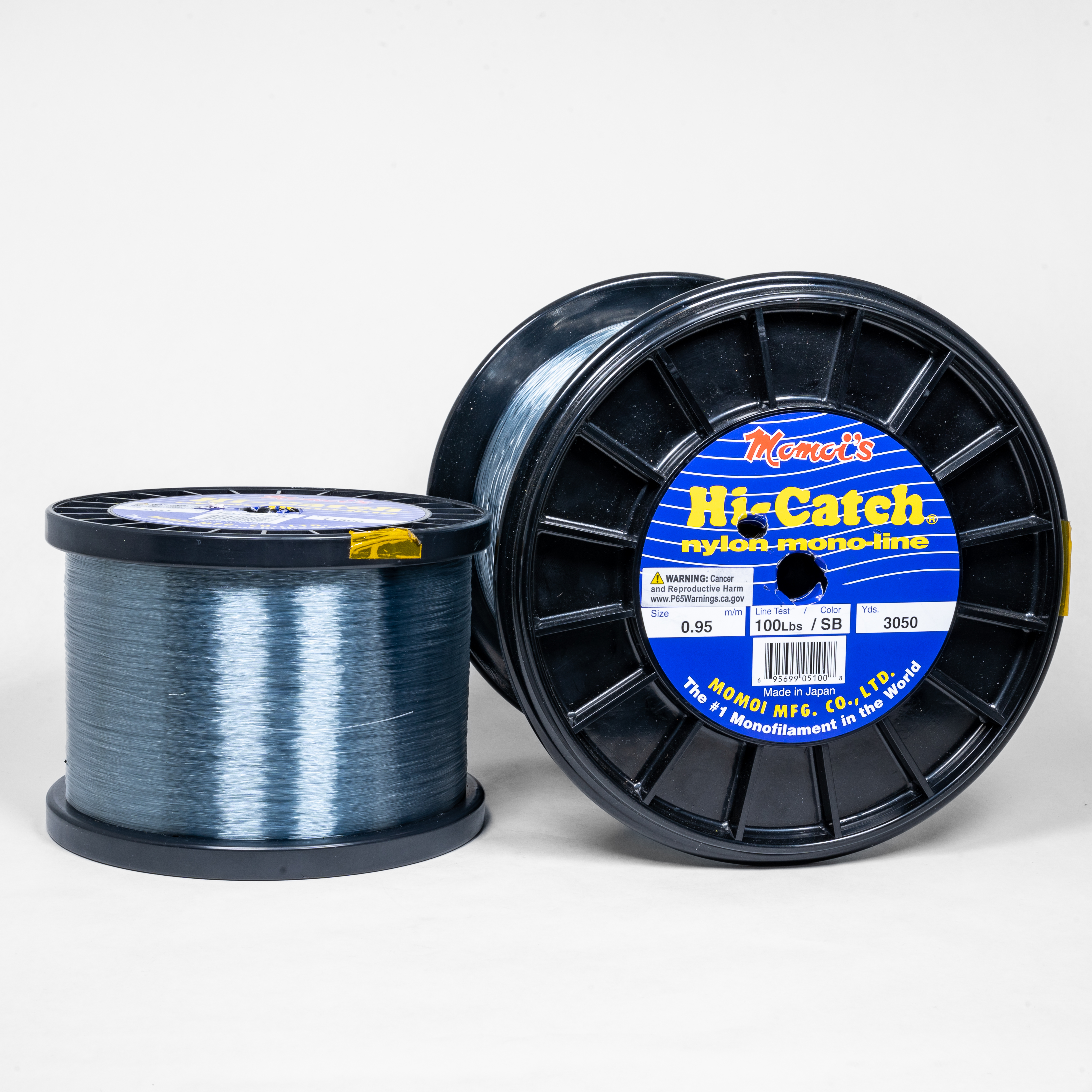 Momoi Hi-Catch Nylon Monofilament Line (2 lb Bulk Spool)