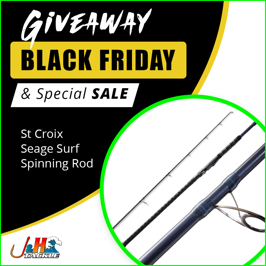 St Croix Seage Surf Spinning Rods